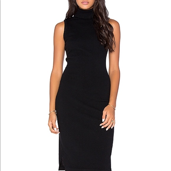 🖤SOLD🖤VICTORIA’S SECRET BLACK TURTLENECK DRESS - Picture 3 of 8